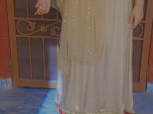 Elegant Banarasi Style Choli with Satin Lehenga and Golden Net Dupatta
