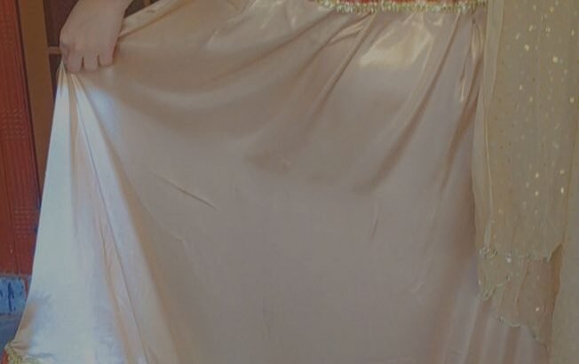 Elegant Banarasi Style Choli with Satin Lehenga and Golden Net Dupatta