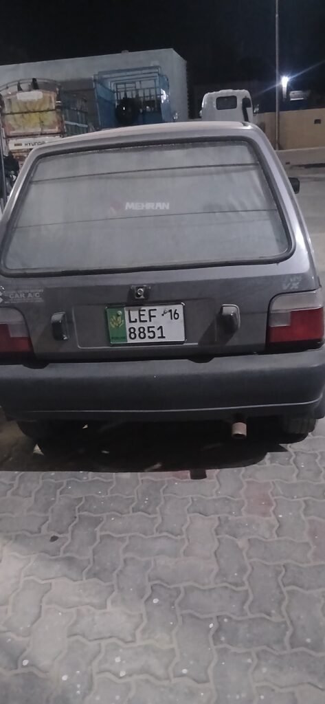 Suzuki Mehran Model 2016 in good condition for sale in Vehari. - photo 3