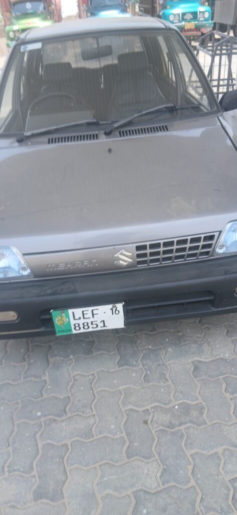 Suzuki Mehran Model 2016 in good condition for sale in Vehari. - photo 4