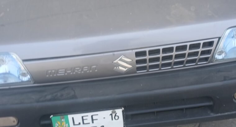 Suzuki Mehran Model 2016 in good condition for sale in Vehari.