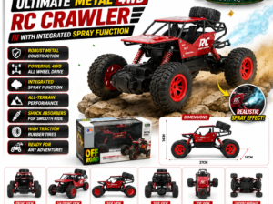 ULTIMATE METAL 4WD RC CRAWLER WITH INTEGRATED SPRAY FUNCTION