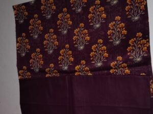Ladies 2 pcs lawn suiting