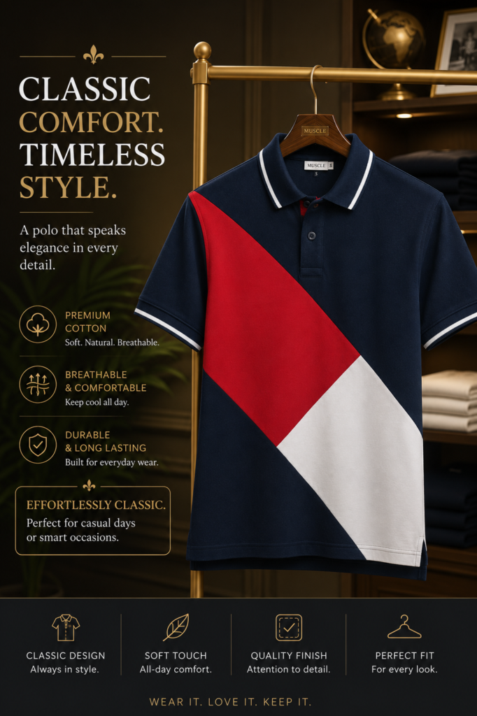 IMPORTED POLO T-SHIRT - photo 1