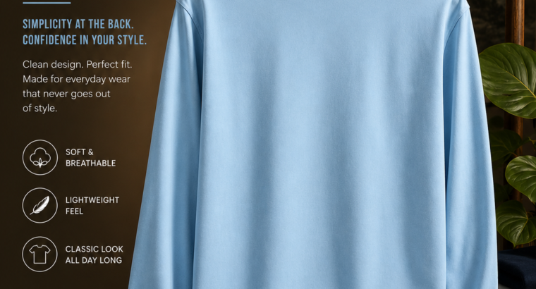 Classic long sleeve collar shirt