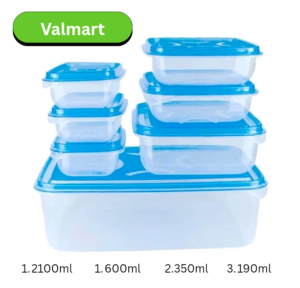 7 pieces Boxes Set, Plastic Boxes
