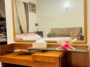 Double bed with dressing for sale in Johar Town, Lahore