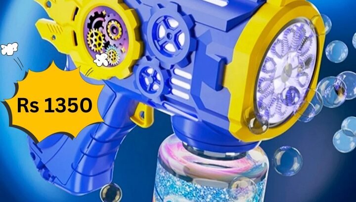 Electric Bubble gun