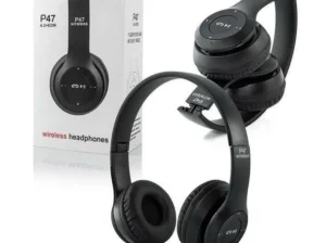 Wireless Bluetooth headphones Black with Free Delivery