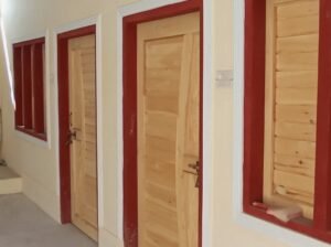 6 Marla House, 6 Bed Rooms with attached bathroom.