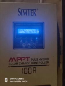 inverter 3kv crown+ simtek MppT 100 amp