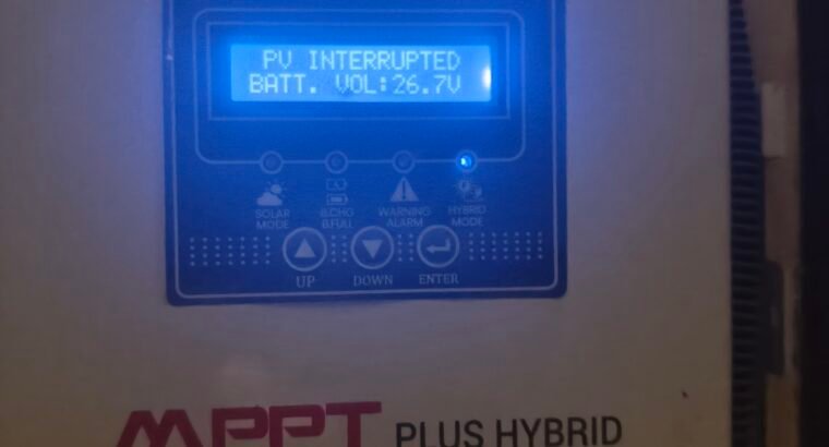 inverter 3kv crown+ simtek MppT 100 amp