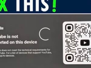 YouTube issue on LED Tv