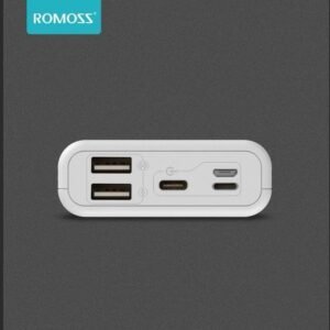10000mAh Fast Charging Power Bank | Dual Input | Portable Battery Pack | White | Premium Quality