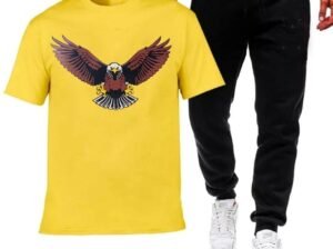 Men’s Dri Fit Printed Eagle track suit
