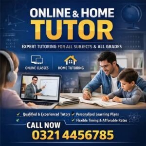 Online and Home Tutor