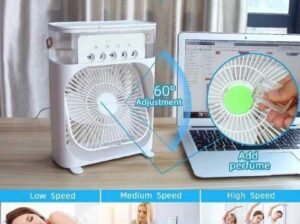 Mini air cooler with 3 speeds