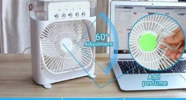 Mini air cooler with 3 speeds