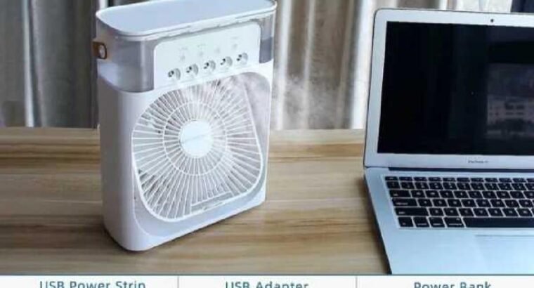 Mini air cooler with 3 speeds