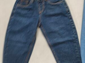 Boys denim jeans in jet black col and in different blue washes 