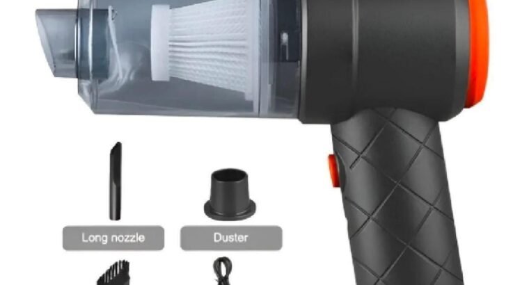 Portable mini car vacuum cleaner