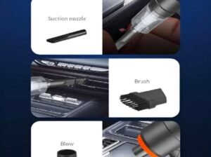 Portable mini car vacuum cleaner