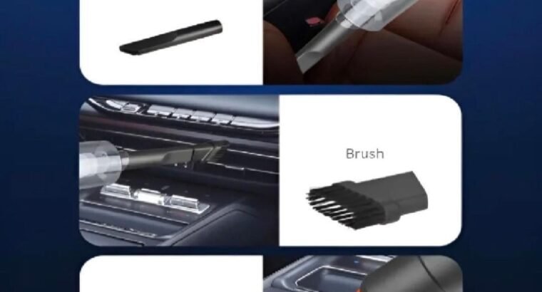 Portable mini car vacuum cleaner