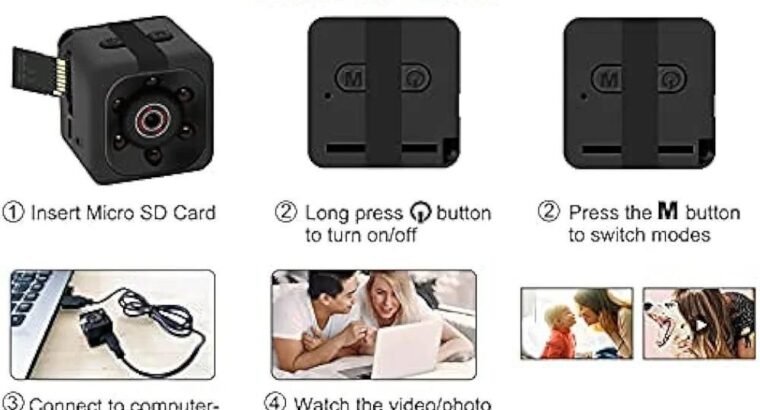 Mini clear vision camera