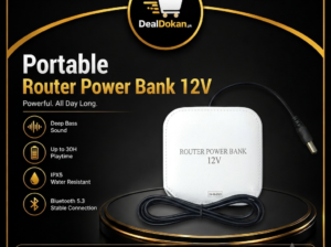 Wifi Router Power Bank 20000 mAH – Reliable Backup Power for Seamless Internet Connectivity | Best Quality Power Bank For Wifi Router – Without Adapter ( Random Color )