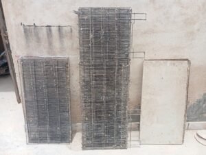 Bird Iron Cages for Sale – 2 Folding and 2 Heavy Cages