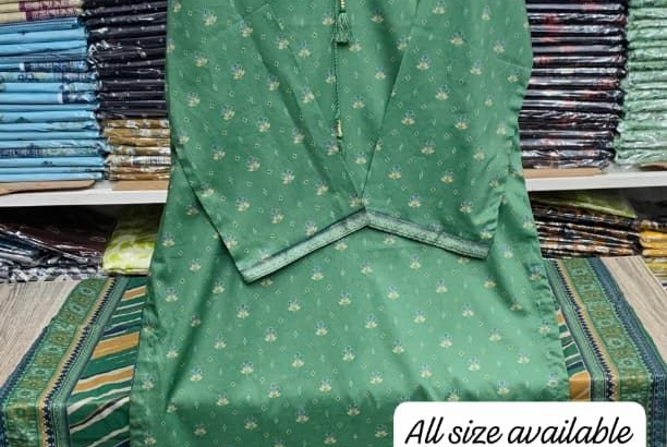 Stitch 3PC Bin saeed lawn for women