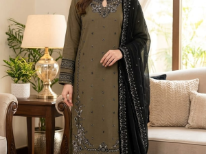 3pc lawn embroidery