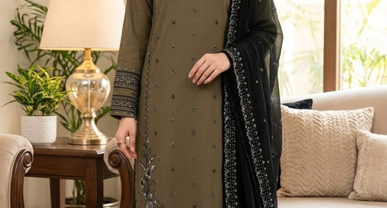 3pc lawn embroidery