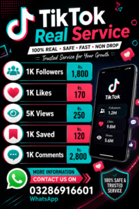 All Social Media Real Services Available