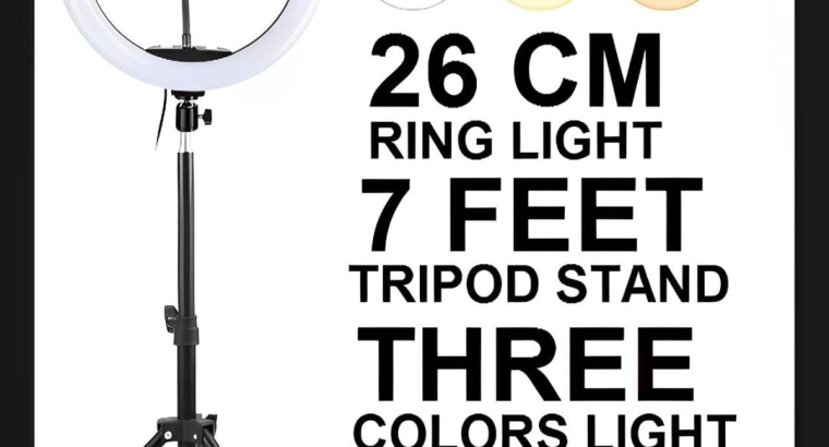 3-in-1 Professional LED Ring Light with ...