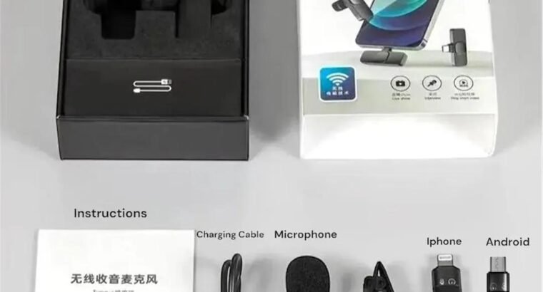 Noor Mart K8 Wireless Professional Microphone