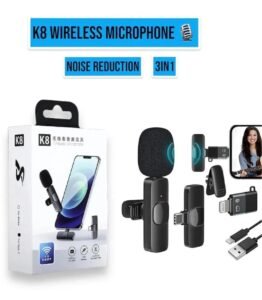 Noor Mart K8 Wireless Professional Microphone