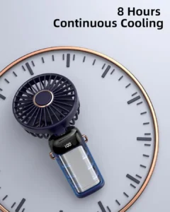 Mini Digital Fan Rechargeable