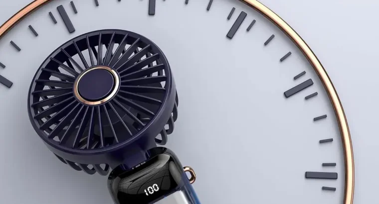 Mini Digital Fan Rechargeable