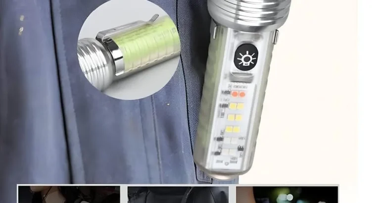 Type-C Rechargeable Flashlight (Green)