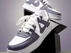 Men’s Grey Rexine Fancy Sneakers