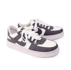Men’s Grey Rexine Fancy Sneakers