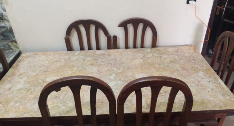 Dinning Table with Chairs for sale