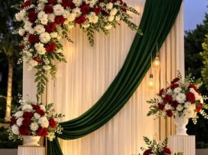 flowers decorations and balloon decor