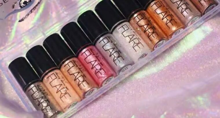 Glitter Eyeshadow Set Waterproof Long Lasting