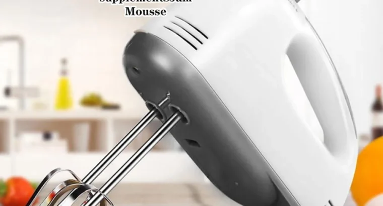 Stainless Steel Hand Mixer for Eggs Jam Mousse Dough Batter