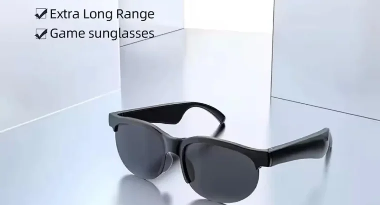 Intelligent Bluetooth Glasses Black Long Range Audio Gaming