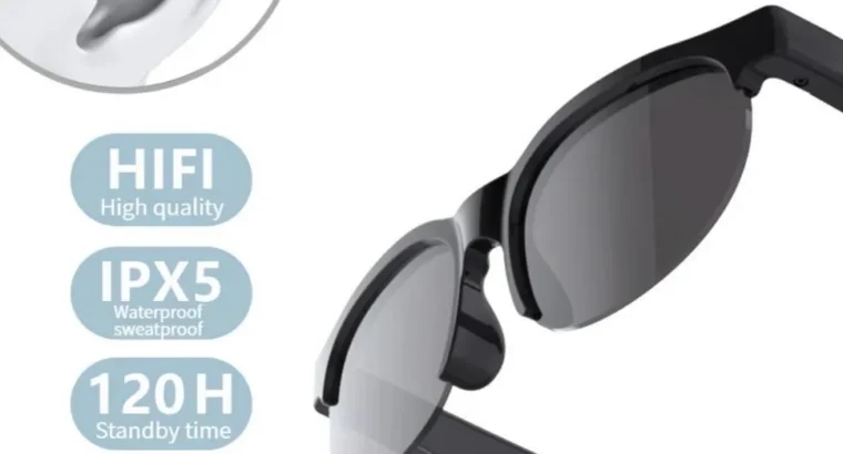 Intelligent Bluetooth Glasses Black Long Range Audio Gaming
