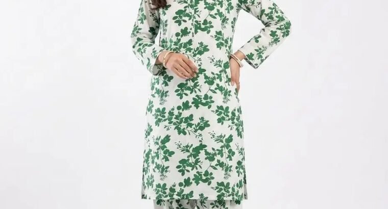 14 August Special | 2 Pcs Women’s Unstitched Printed Suit | Premium Lawn | Limited Stock