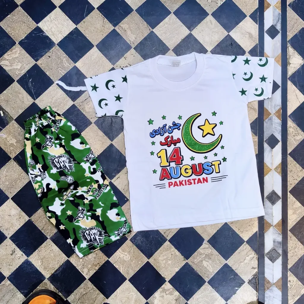 14 August Kids T-Shirt & Shorts Set - photo 5